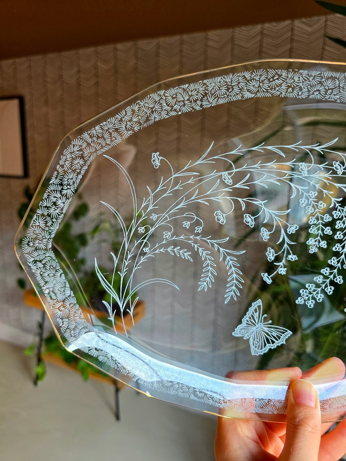 Sierlijke serveerschaal