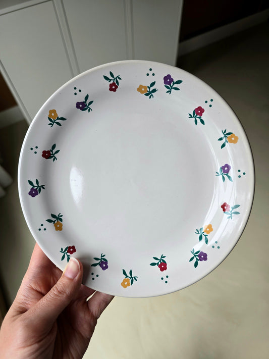 Ontbijtborden met bloemen (6)